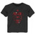MLS D_C_ United Boys -War Paint Logo Short sleeve Tee Black 4T