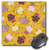 3dRose LLC 8 x 8 x 0_25 Inches Mouse Pad Gold Cupcakes mp-35908-1