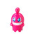 Pac-Man and the Ghostly Adventures Pac Panic Spinner Action Figure Blinky