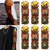 Leoars Halloween Pumpkin Lantern Temporary Tattoos Nightmare Before Christmas Tattoo Sleeves 6-Sheet Fake Women Men Large Full Arm Tattoo Stickers for Adult Kids Halloween Makeup