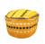 Vipada Handmade African Dashiki Hat Kente Pattern Kufi Kofi Hat Cap 3 Yellow
