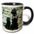 3dRose 3dRose Giant Schnauzer - Two Tone Black Mug, 11oz (mug_480_4), Black/White