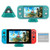 leonnn Protable Charging Dock for Nintendo Switch Lite 2019 Stable Support Stand Charging Station for Switch Lite with Type C Input Port Turquoise