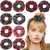 10 Pcs Christmas Hair Scrunchies Elastic Hair Bands Scrunchy Hair Ties Ropes for Women Girls Christmas Hair Accessories