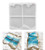 ResinWorld Resin Coaster Molds Silicone Coaster Molds for Epoxy Resin Geode Mold for Making Agate Coasters Cup Mats