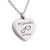 KY Engraved My GrandmaMy Friend Heart Memorial Urn Pendant Necklace Stainless Steel Ashes Keepsake Cremation Jewelry