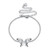 Goldenchen Fashion Jewelry 925 Sterling Silver Butterfly Wings Adjustable Chain Anklet Goldenchen Fashion Jewelry 925 Sterling Silver Butterfly Wings Adjustable Chain Anklet