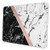 Mouse Pad Chic Black White Marble Color Block Rose Gold Mouse Mat Waterproof Office Mouse Pad