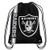 NFL Oakland Raiders Big Logo Drawstring Backpack