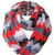 Tapp C_ Multicolor Fashion Chevron Infinity Scarf - Red