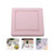 Sunny Eli Diatomite Cup Coaster Mat 2 Pack Coasters for Drinks Diatomite Cup Holder Mat Coasters Fast Water Absorbent Coasters Self-Dry Diatomaceous Cup Holder Small Plant Tray Pink