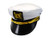 Jacobson Hat Company Adult Ship Navy Officer Yacht Sea Skipper Captain Hat Cap Costume Accessory White One Size
