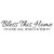 ZSSZ Bless This Home and All WHO Enter - Wall Decal Christian Quotes Wall Stickers Vinyl Art Letters Religious Home Decor