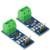XLX 2PCS ACS712 20A AC and DC Current Sensor Module ACS712-20A Module Highly Sensitive High Efficient 20A