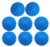Black Duck Brand Dryer Balls 8 Pack Blue- Reusable Dryer Balls Replace Laundry Drying Fabric Softener and Saves You Money