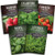 Survival Garden Seeds Starter Collection Seed Vault - Non-GMO Heirloom Survival Garden Seeds for Planting - Waterproof Packaging for Long Term Storage