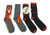 The Flash DC Comics Mens Running Logo Casual Crew Socks 2 Pack