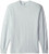 MJ Soffe Mens Long-Sleeve Cotton T-Shirt Ice Flow X-Large