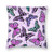 WAZHIJIA Colorful Decorative Throw Pillow Covers 18 X 18 InchHappy Dancing Butterfly Cotton Linen Cushion Cover Square Pillow Cases for Car Sofa Home Decor