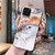 Cocomii Flat Edge Glass Marble iPhone 12 Mini Case Slim Glossy Soft TPU Silicone Rubber Gel Tempered Glass Back 360 Chamfered Rim Bumper Cover Compatible with Apple iPhone 12 Mini 5_4 Earth Gray