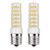 DiCUNO E17 LED Bulb 5 Watt Appliance Bulb Microwave Oven Light 3000K Warm White 550lm 50W Halogen Equivalent Non-dimmable 2-Pack