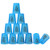 12 Pack Stacking Cups Super Stacks Quick Stacks Cups Rapid Sport Stacking Cup Speed Training Game for Boys and Girls - Blue