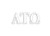 Officially Licensed Alpha Tau Omega 8 x 3 Window Decal - White