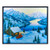 Wonderland Winter 36in Panel Black Quilt Fabric