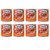 Carmela Hot Chicken Sausage in Chicken Broth 8 Pack Total of 40oz