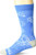 K_ Bell Mens Occupation Novelty Crew Socks Blue Engineered Shoe Size 6-12