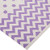 Amscan 571492.106 Party Supplies Chevron Table Cover - New Purple 54" x 102" Multi