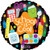 Betallic 18 School Is Cool Foil Balloon Multicolor
