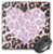 3dRose LLC 8 x 8 x 0.25 Inches Mouse Pad, Love Pink Heart Leopard (mp_30875_1)
