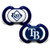 Baby Fanatic 2 Piece Team Colors Pacifier Tampa Bay Rays