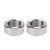 Oxygen Sensor Nut 2PCS Oxygen Sensor Curve Notched Nut Bung M18 X 1_5 Threads Stainless Steel