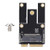 Samfox M_2 Ngff Key B to Mini Pci-e Adapte Network Controller Card Ethernet Card WiFi BT Network Card Converter