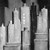 Abstract Buildings Black and White Poster Print by Atelier B Art Studio 12 x 12
