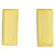 Smith   Warren Small Lieutenant bars Collar Brass Insignia Gold Finish