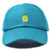 DALIX Pineapple Hat Unstructured Cotton Baseball Cap in Teal