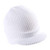 Mens Winter Knit Campus Billed Hat Knit Cap Visor Hats Beanie Ski Caps with Brim White