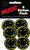 C&D Visionary Nirvana Smiley Prepack Buttons (6 Piece), 1.25"