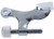 The Hillman Group 852354 Hinge Pin Door Stop for Hollow Core Doors, Chrome