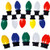 yofit Reflective Christmas Car Magnets 30 Pack Light Bulb Shape Reflective Automotive Magnet Suitable for Automobile Decoration Indoor Outdoor Any Metal Surface Decoration