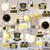 Tifeson 36 Pcs Happy New Year Decorations Hanging Swirls - Happy New Year Decorations 2021 - New Years Eve Party Decorations Supplies 2021 for Home Office Ceiling Black and Gold