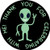 Alien Party Thank You Stickers 40-Pack 2 Kids Birthday Party Favor Sticker Labels Decorations