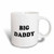 3dRose "Print of The Text, Big Daddy" Mug, 11 oz
