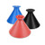 QU_SBEARY Magical Car Ice Scraper with Funnel Magical Car Ice Scraper Round Snow Removal with Funnel Cone Round Windshield Ice Scrapers Round Snow Scraper for Car BlackGreenred