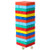 Jenga Colorful Wooden Stacking Board Games Building Blocks for Kids - 48 Pieces