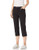 Ruby Rd_ Womens Fly Front Super Stretch Solar Millennium Tech Capri Black 12P