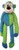 Multipet International 37812 17 Monkey Dog Toy Assorted Colors